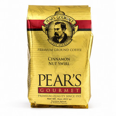 Pear’s Cinnamon Nut Swirl Ground Coffee | 8 oz | Brenmar
