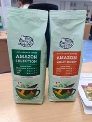 x 2 packs Cafe Amazon Roasted Coffee Bean Real Roasted Coffee 250g./pack