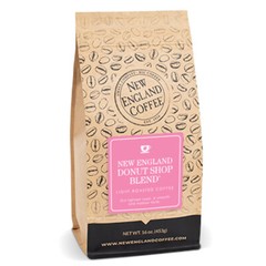 NEW ENGLAND COFFEE DONUT SHOP BLEND WHOLE BEAN COFFEE 16OZ