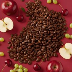 BEST NEW! Arabica Cherry Apple Bomb Coffee 100g – Natural Anaerobic Special
