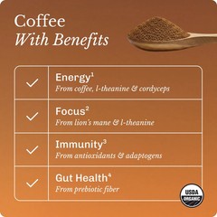 MUDWTR Original Arabica Mushroom Coffee 2250mg Alternative-NEW SEALED 30 Serving