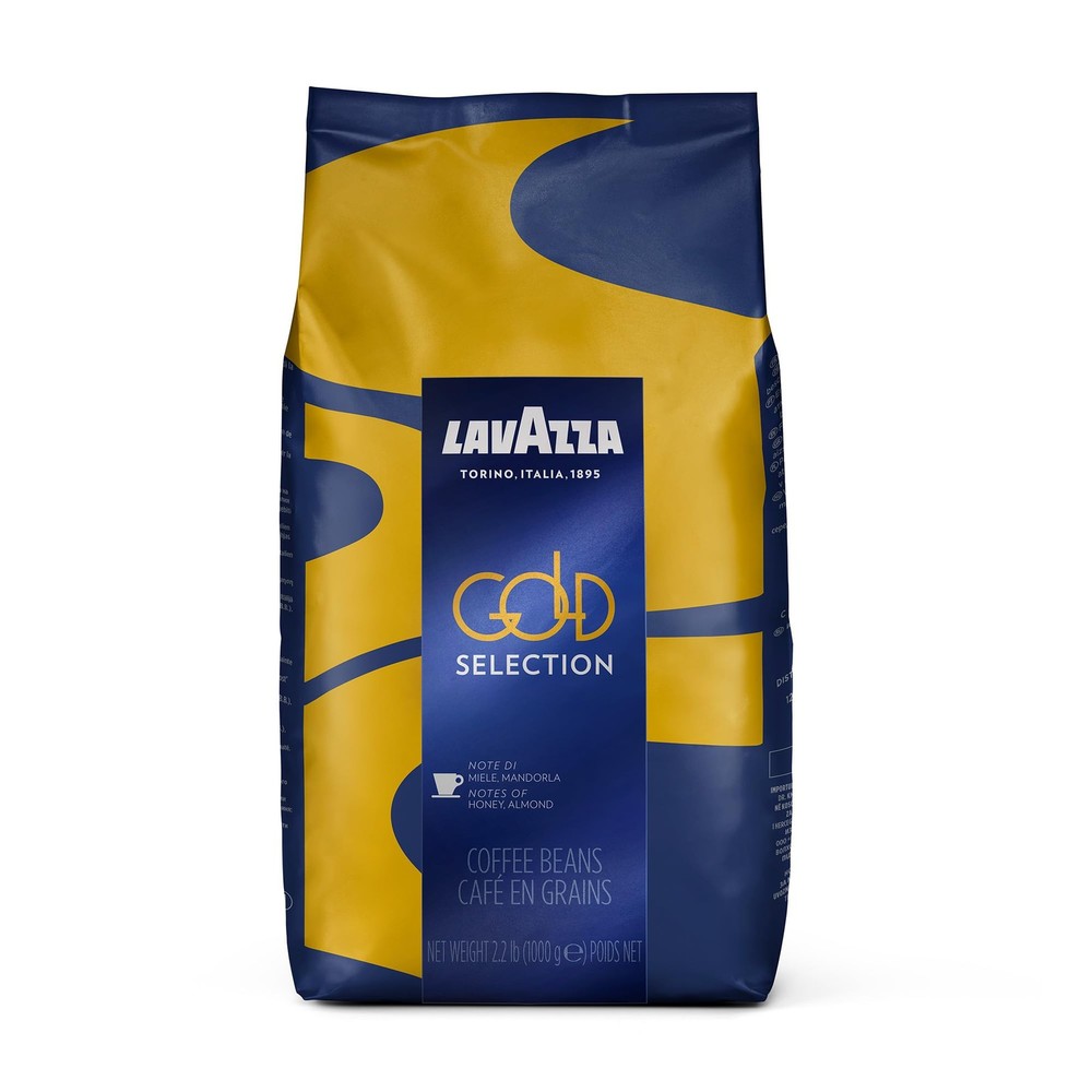 Lavazza Gold Selection Whole Bean Coffee 2.2 Pound Italian Medium Roast