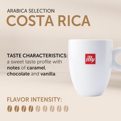 illy Whole Bean Coffee – Perfectly Roasted 8.8 Ounce (Pack of 1), Costa Rica