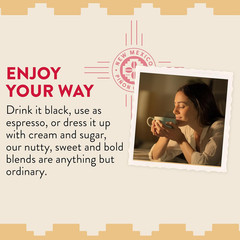 New Mexico Piñon Coffee Naturally Flavored Coffee (Traditional Piñon Whole Bean,