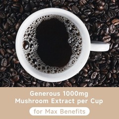 Mushroom Coffee Pods – Arabic Coffee with Lions Mane, Cordyceps, Reishi, Chaga f