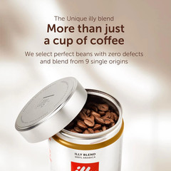 illy Arabica Selection Nicaragua Coffee Beans 100% Arabica 8.80oz / 250g Tin