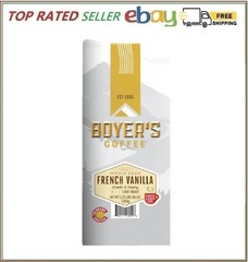Boyer’s Coffee Whole Bean French Vanilla, 36 oz.