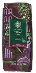 Starbucks Italian Dark Roast Whole Bean Coffee 1lb / 16oz / 453g Bag