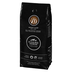 Kicking Horse Organic Fairtrade Dark Roast Whole Bean Coffee, Grizzly Claw