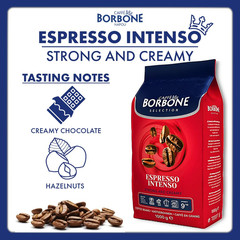 Caffe Borbone Espresso Intenso Whole Bean Coffee Medium Roast 2.2lb Bag