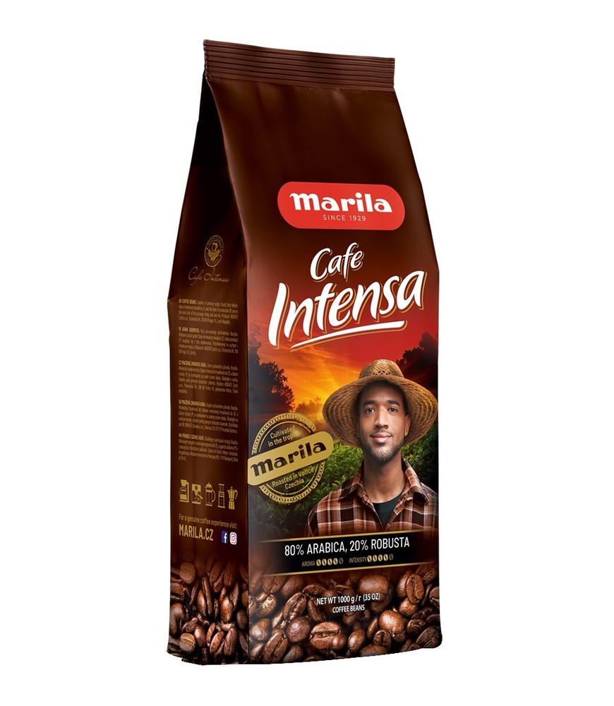 MARILA Cafe Intensa Coffee Beans 1000g / 1kg / 35.3oz