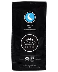 Kicking Horse Coffee, Decaf, Swiss Water Process, Dark Roast, 10 Ounce