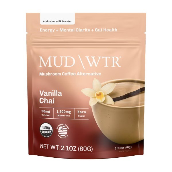 Organic Vanilla Chai Mushroom Coffee Alternative – 2.1oz