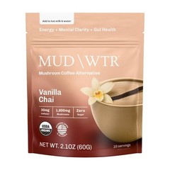 Organic Vanilla Chai Mushroom Coffee Alternative – 2.1oz