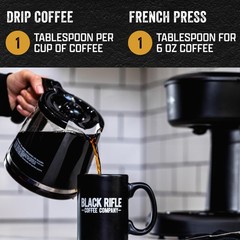 Black Rifle Coffee Company Fit Fuel, 12oz Bag, Whole Bean Medium Roast – Roas…