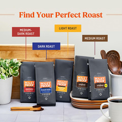 Original Medium Roast Whole Bean Coffee, 12 Ounces, Clean Coffee Tested for Toxi
