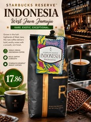 Starbucks Reserve Indonesia west java jamuju Whole Bean Coffee 8.8oz