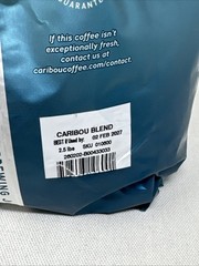 Caribou Blend Whole Bean Coffee 40 oz. Bag, Medium Roast – 2 PACK