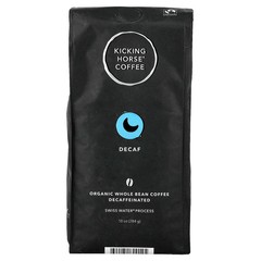Kicking Horse Decaf Dark Whole Bean Coffee 10 oz 284 g Caffeine-Free & Decaf,