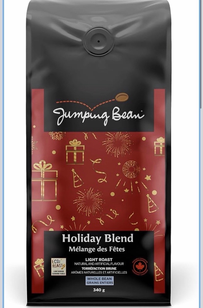 Jumping Bean Holiday Blend 340g (12oz) X4 BAGS