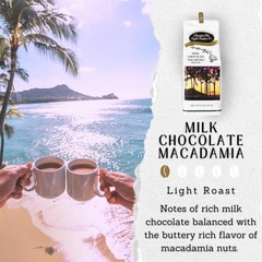 Hawaiian Isles Coffee Aloha From Hawaii Milk Chocolate Blend 8 Ounce Pack