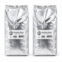Pear’s Breakfast Blend Whole Bean Coffee | Pack of 2 | 2.5 lb | Brenmar