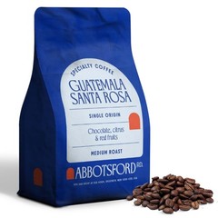 Guatemala Santa Rosa Whole Bean Medium Roast Coffee Arabica 12 Ounce Bag