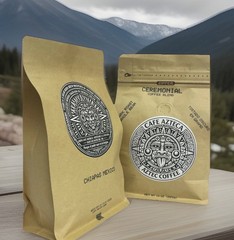 2‑Pack Cafe Azteca Dark Roast Whole Bean Ceremonial Coffee Blend Chiapas Mexico