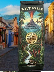 ANTIGUA ORGANIC COFFEE LLC Natural Organic Espresso Roast Coffee Whole Bean