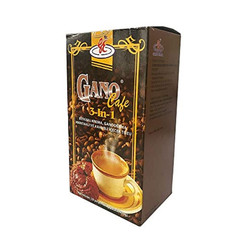 Ganocafe 3-in-1 Dark Roast Whole Bean Coffee – 3 Boxes (60 Sachets)