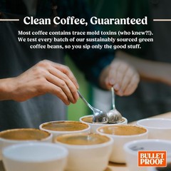Clean Coffee Tested for Toxins Original Medium Roast Whole Bean Coffee 12oz 3PCS