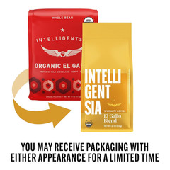 Coffee, USDA Organic Light Roast Whole Bean Coffee – El Gallo Blend 11 Ounce Bag