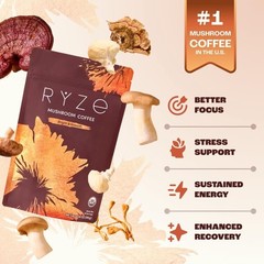 Medium Roast Mushroom Coffee Starter Kit – Gluten-Free & Friendly