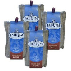Jablum Jamaica Blue Mountain Coffee, Roasted Whole Bean, 4 – 4 oz bags