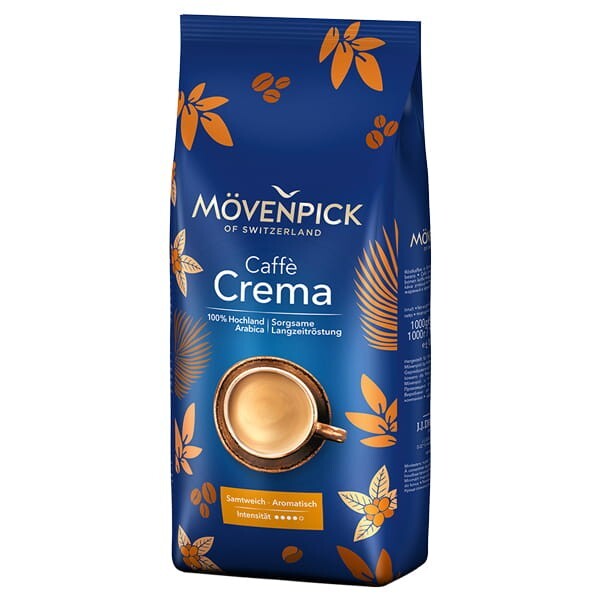Movenpick Caffe Crema Coffee Beans 1000g / 1kg / 35.3oz