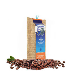 Plantation Blue 100% Jamaica Blue Mountain Coffee Dark Roast Whole & Ground 24oz