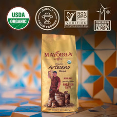 Organic Coffee 2Lb Artesano Blend – Medium Roast Whole Bean Coffee Speciality Gr