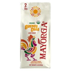 Mayorga Organic Coffee 2lb Buenos Dias – Light Roast 32 Ounce (Pack of 1)