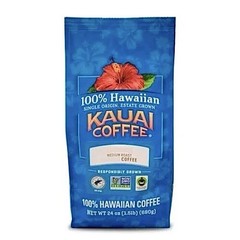 Kauai Coffee Medium Roast Whole Bean Coffee- 100% Hawaiian