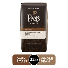 Peet’s Coffee Major Dickason’s Blend Deep Roast, Whole Bean (32 oz.)