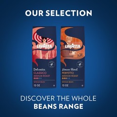 Lavazza House Blend Perfetto Whole Bean Coffee 12oz Bag, 12 Ounce (Pack of 1)
