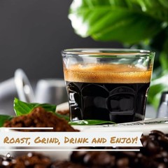 Gourmet Raw Unroasted Whole Coffee Beans by It’s Delish, 5 LB