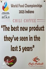 Coffee from Mexico with a bold, dark roast chili ‘kick’