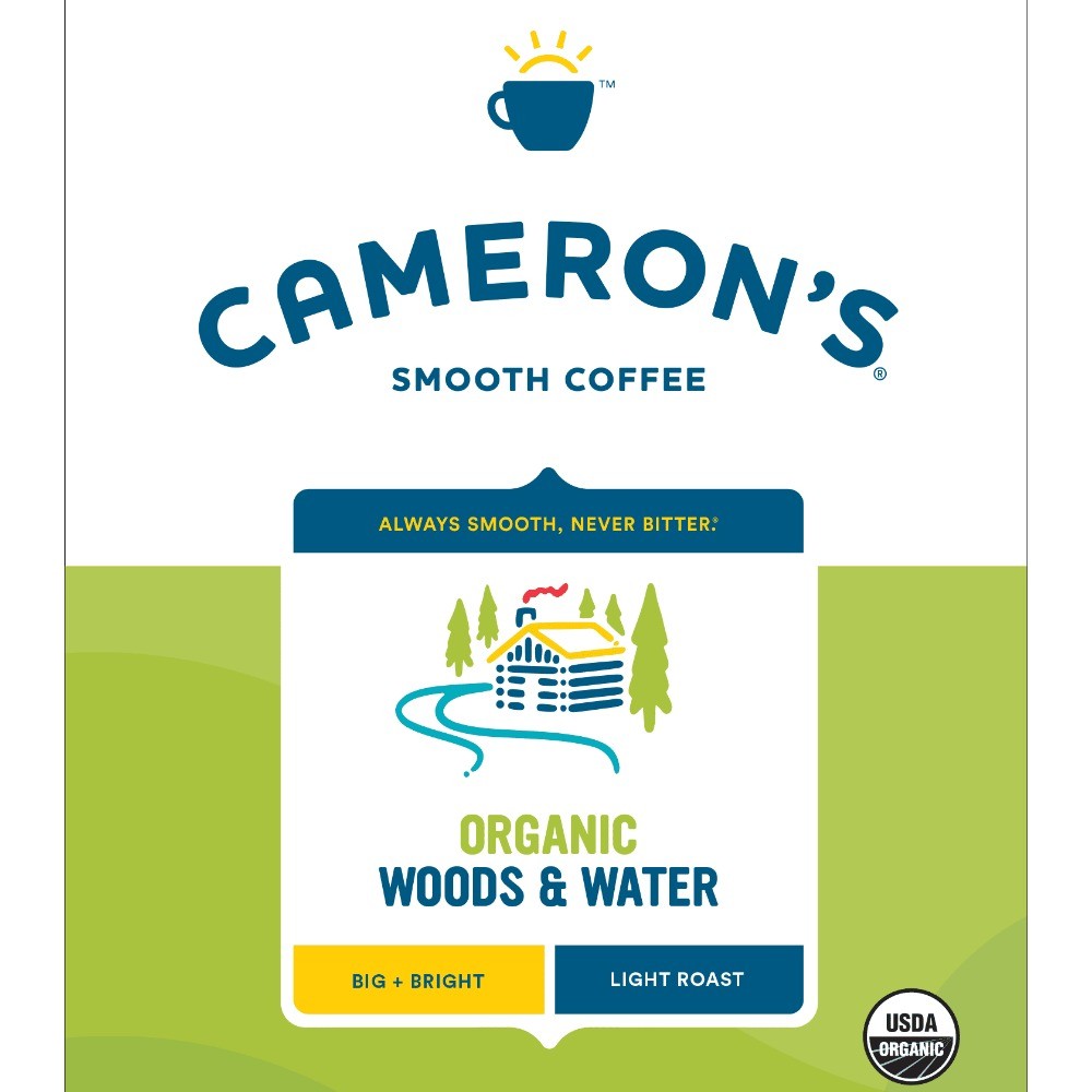 Organic Woods and Water Light Roast Whole Bean Coffee – 4lb
