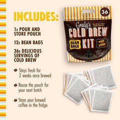GRADY’S COLD BREW, New Orleans Style, 100% 24 Ounce (Pack of 1), Original