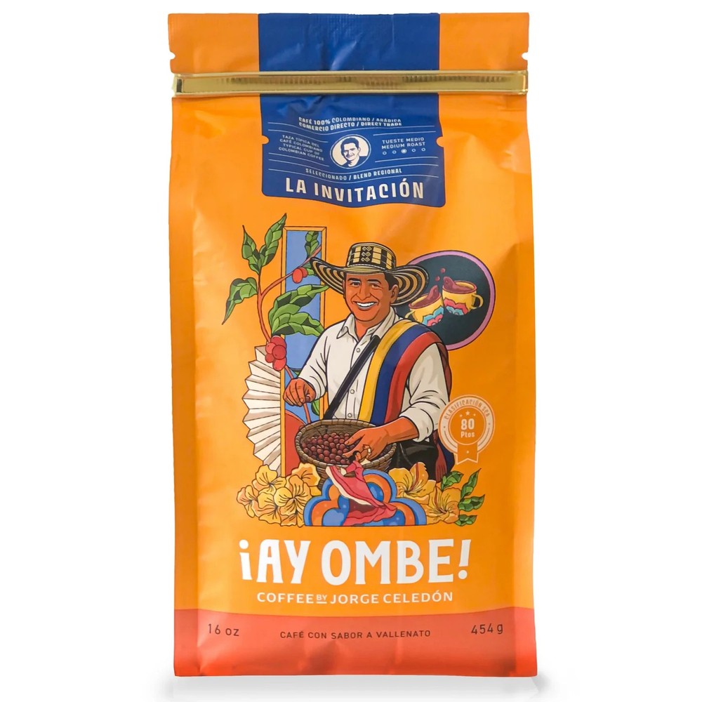 Ay Ombe Specialty coffee SCA 80pts Colombian Arabica whole bean medium roast