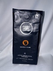 Kicking Horse Coffee Grizzly Claw Dark Roast Ground 10 Oz – Certified Organic