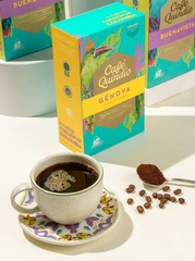 Cafe Quindio Medium Roast 100% Colombian Excelso Whole 12 Ounce (Pack of 1)