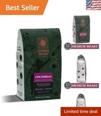 Sustainable Medium Roast Colombian Coffee, Whole Beans, 2 Lb Perfect for Brewing