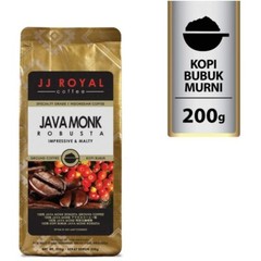 JJ Royal Coffee Indonesia Coffee Java Monk Robusta 200g Pack of 4